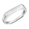 Studio Jewellery Rings | Feature & Stacker Rings-Thick Oblong Signet Ring