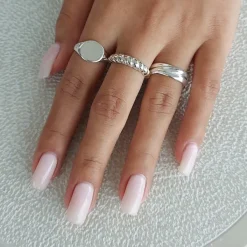 Studio Jewellery Feature & Stacker Rings | Rings-Thick Trio Ring