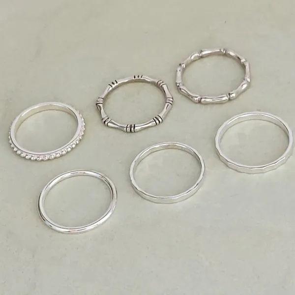 Studio Jewellery Midi And Knuckle Rings | Rings-Thick Tube Ring