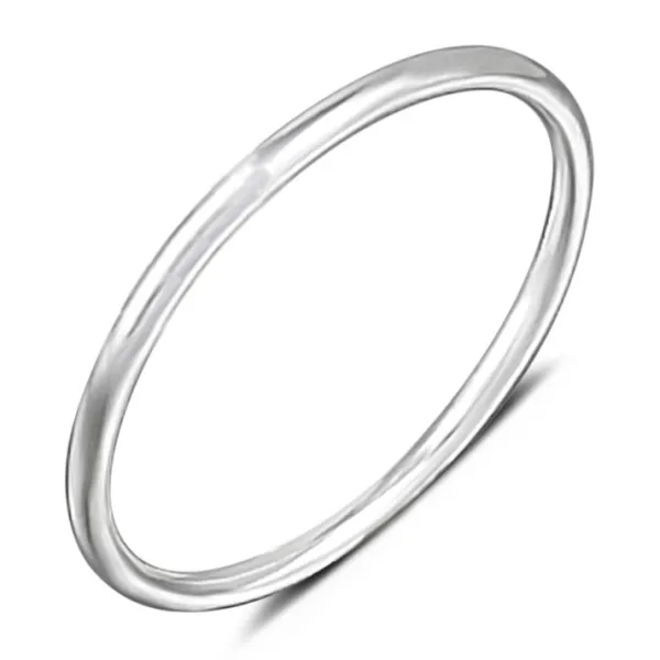 Studio Jewellery Midi And Knuckle Rings | Rings-Thin Tube Ring