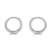 Studio Jewellery Hoop Earrings | Earrings-Tiny Dome Huggie Hoops