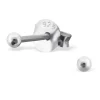 Studio Jewellery Stud Earrings | Earrings-Tiny 2mm Ball Stud Silver Earrings