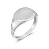Studio Jewellery Feature & Stacker Rings | Rings-Unisex Silver Signet Ring
