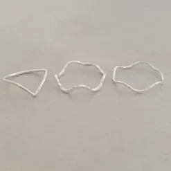 Studio Jewellery Feature & Stacker Rings | Rings-Wawa Silver Ring